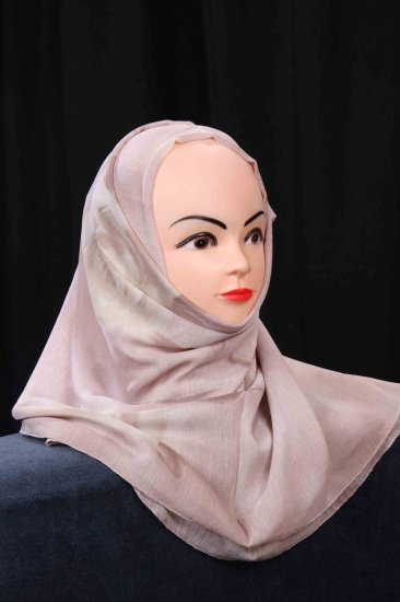 Grey hijab.