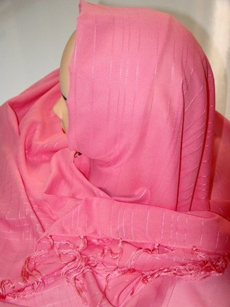 Pink hijab