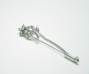 Flower hijab pin