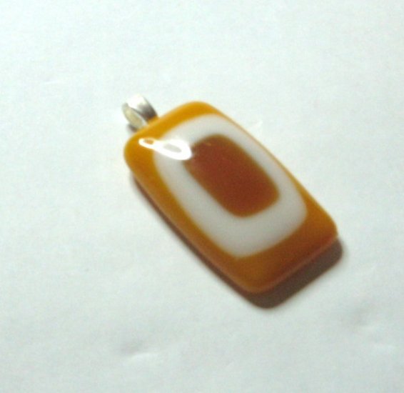 Citrus Pendant - Handmade Fused Glass