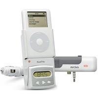 RoadTrip FM Transmitter Car Charger for iPod & iPod mini and AirClick Mini Bundle
