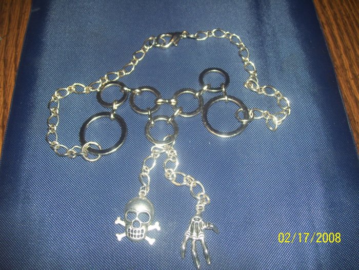 Gothic Skeleton Necklace