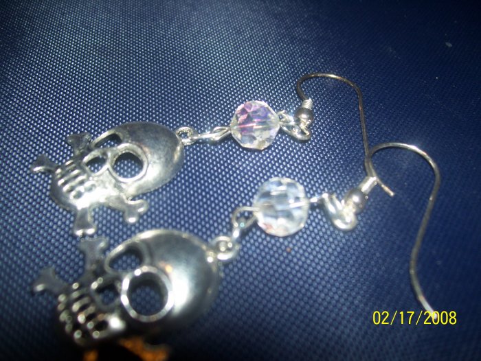 Gothic Skull Earrings