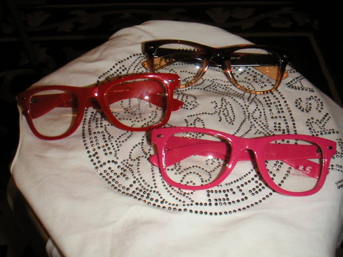 glasses frame colorful