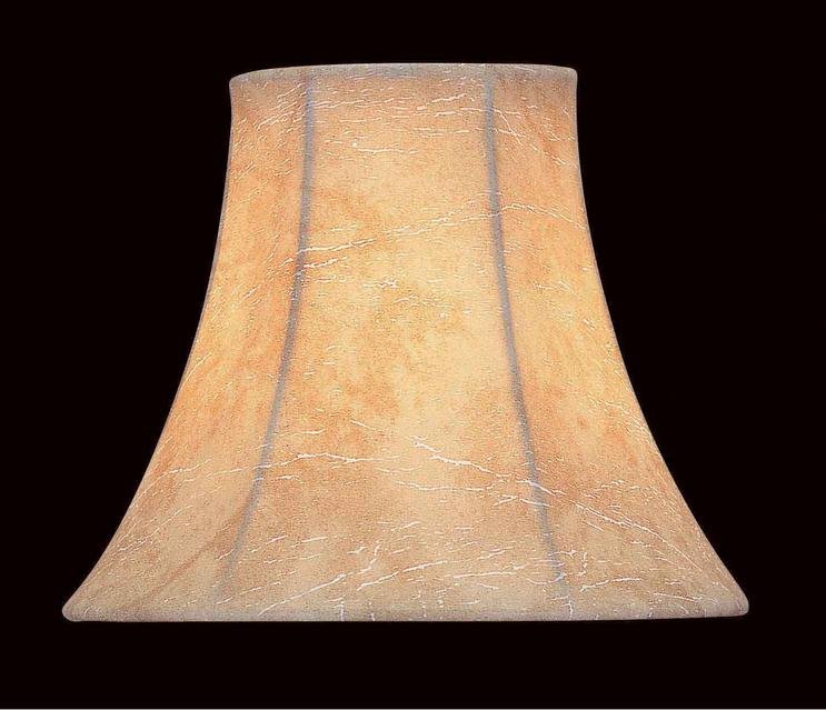 Lite Source - CH530-6 - Candelabra Shade Faux Leather Bell
