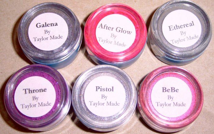 Taylor Made Minerals - 6 pc Pinks/Silvers