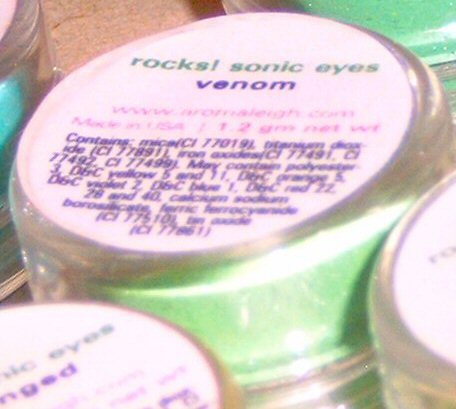 Aromaleigh ROCKS! Sonic Eyes - venom