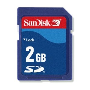 2GB SD Storage Card