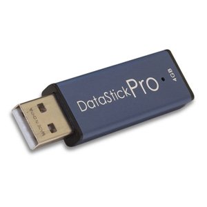 Centon Data Stick Pro 4GB USB Flash Drive (Blue)