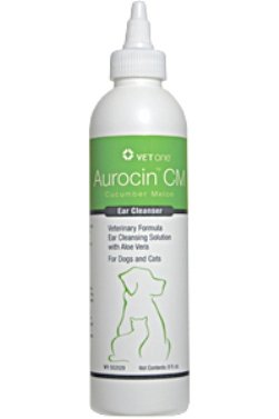 Aurocin Ear Cleanser 8 oz Cucumber Melon Scent