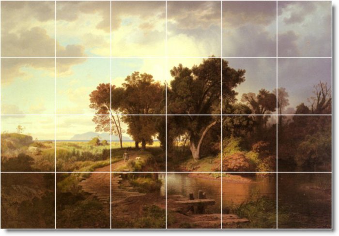 Achenbach Landscapes Bedroom Wall Floor Mural Decor Modern House