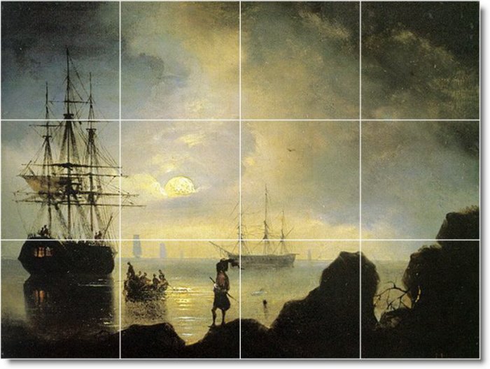 Aivazovsky Waterfront Room Murals Wall Living Ideas Renovations