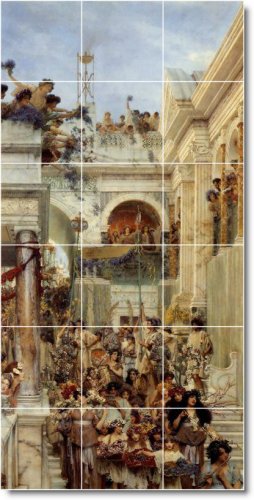 Alma-Tadema Historical Backsplash Wall Murals Wall Decor Modern