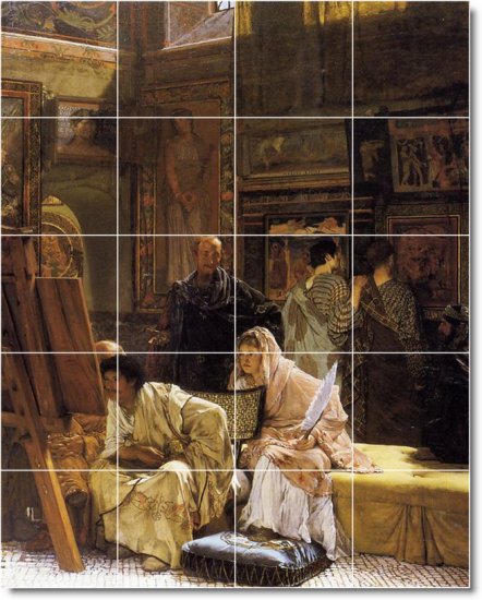 Alma-Tadema Historical Floor Murals Kitchen House Remodel Ideas
