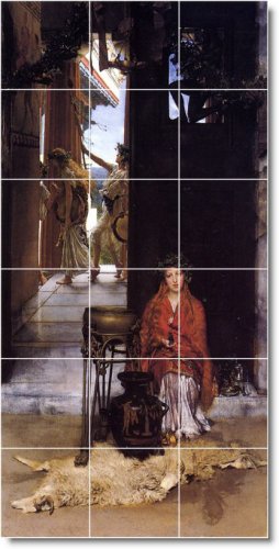 Alma-Tadema Historical Wall Wall Shower Murals Decor Home Decor