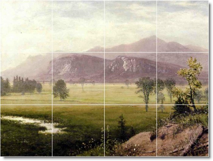Bierstadt Landscapes Kitchen Tile Mural Interior Decor Renovate