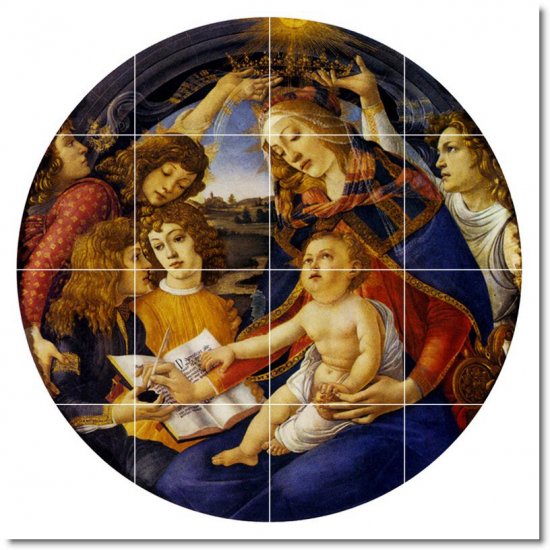 Botticelli Religious Room Dining Tile Floor Remodeling Commercial