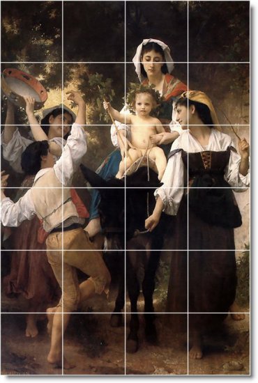 Bouguereau People Room Tiles Dining Construction Idea Home Design