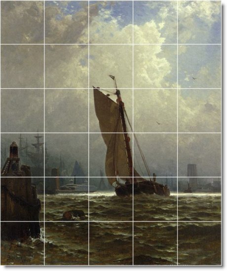 Bricher Ships Kitchen Tile Mural Backsplash House Modern Design