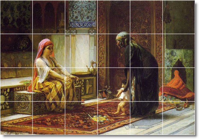 Bridgman Mother Child Room Murals Wall Dining Home Decor Decor