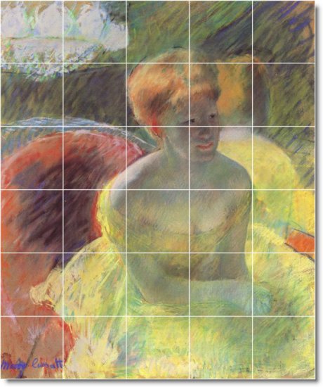 Cassatt Mother Child Kitchen Murals Tile Remodel Home Traditional