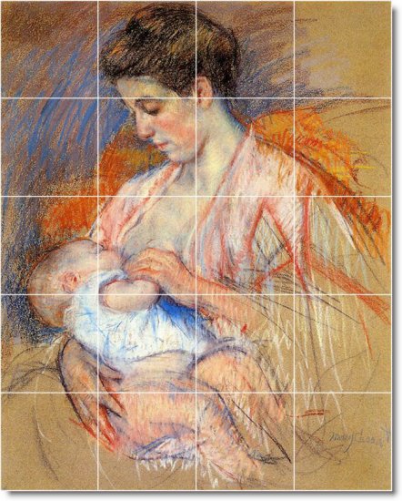 Cassatt Mother Child Floor Murals Wall Room Idea House Renovation