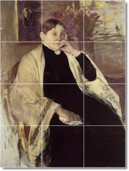 Cassatt Mother Child Tiles Floor Mural Room Idea Decorating House