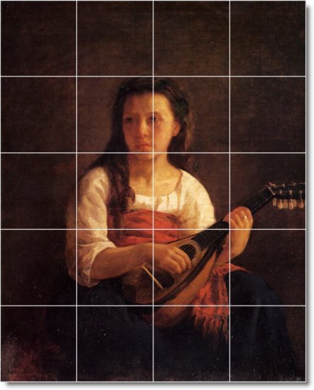 Cassatt Music Murals Tile Backsplash Home Construction Decorate