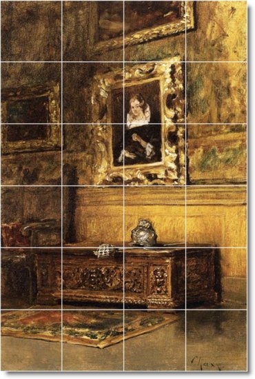 Chase City Wall Tile Mural Backsplash Idea Interior Construction