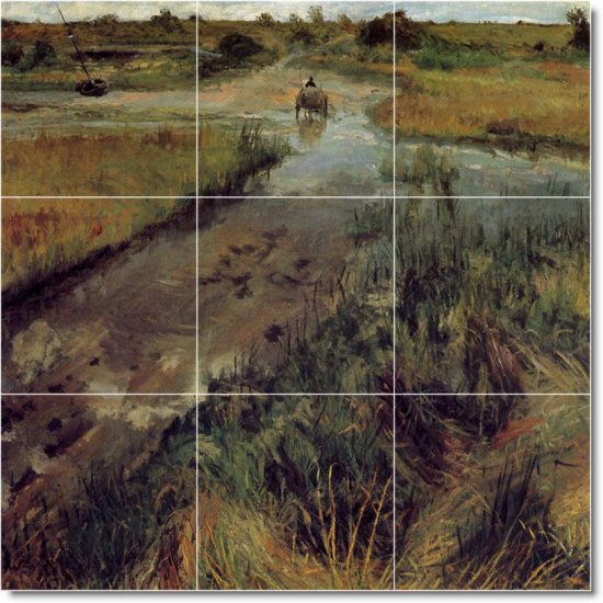 Chase Country Tiles Wall Room Mural Mural House Idea Decorating