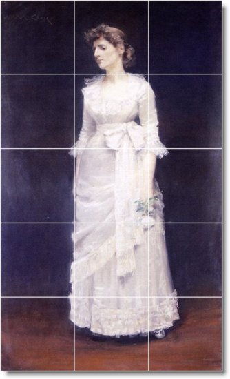 Chase Women Bathroom Wall Mural Decorating Interior Traditional