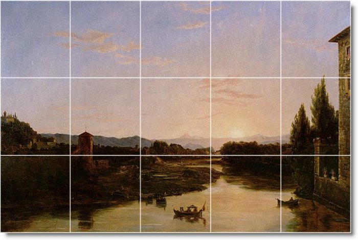 Cole Landscapes Backsplash Mural Kitchen Tiles Design Renovate