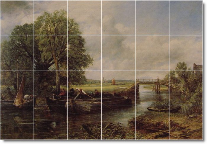 Constable Country Wall Mural Bedroom Idea Remodeling Home Design