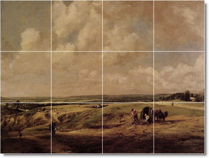 Constable Country Wall Tile Living Room Idea Renovation Interior