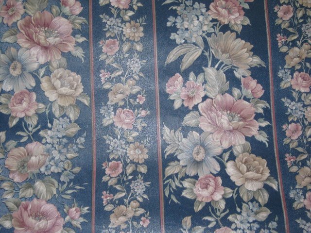 Blue Satin Flowers