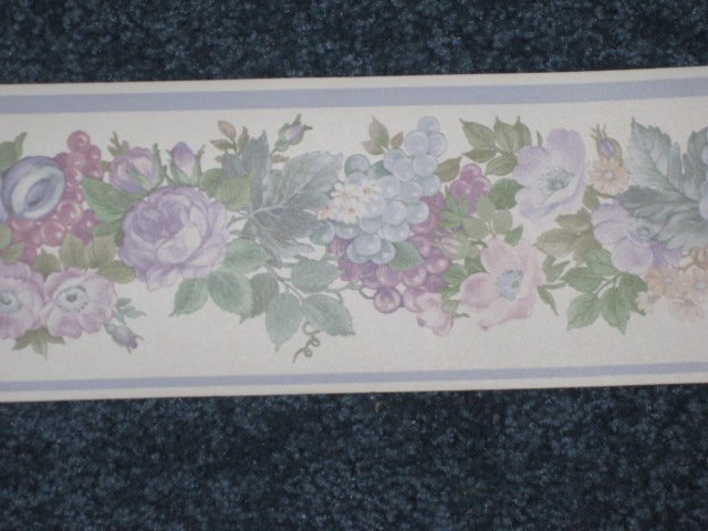 Light blue - lilac border