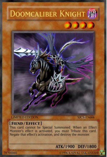 Doomcaliber Knight *Virtual Card for PC game*