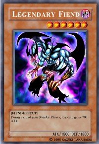 Legendary Fiend *Virtual Card for PC Game*