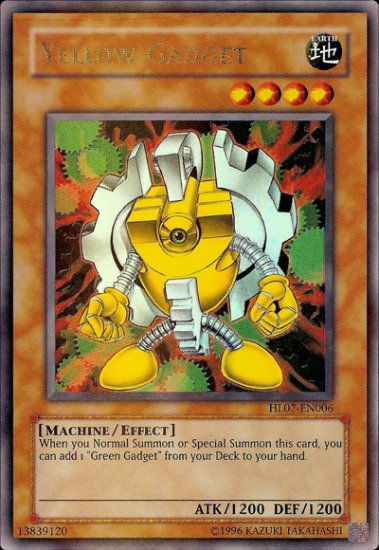 Yellow Gadget *Virtual Card for PC game*