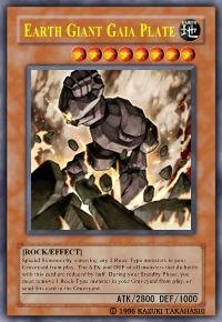 Earth Giant Gaia Plate *Virtual Card for PC Game*