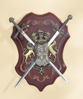 Swords On Display Shield