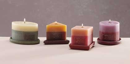 4-piece Assorted Scented Designer Candle Set