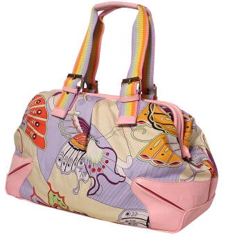 Funky pink hand bag