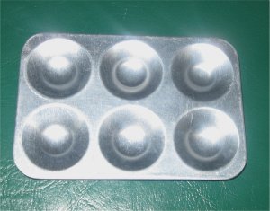 Aluminum Makeup Mixing Palette