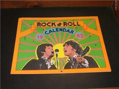 1983 Rock & Roll Calendar