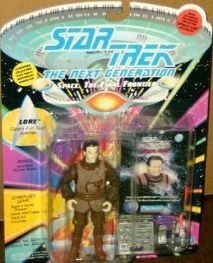 1993 Rare Star Trek Space Cap Lore Action Figure