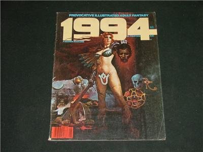1994 Illustrated Adult Fantasy Magazine Comic Aug. 1980