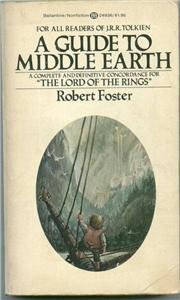 A Guide to Middle Earth Robert Foster concordance