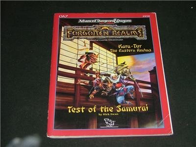 Advanced Dungeons & Dragons Book 2nd Edition Kara-Tur