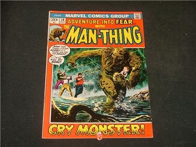 Adventure Into FEAR #10 4th App Man-Thing Chaykin Art